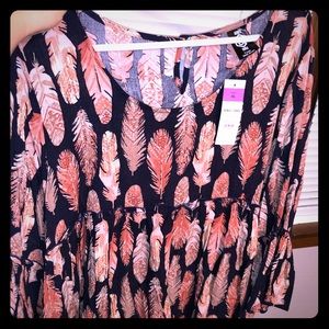 Final Sale Price- NWT Agnes & Dora feather Sway-XL